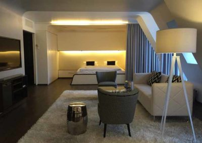 Hotel Q Berlin - Penthouse gestaltet von Graft Architekten