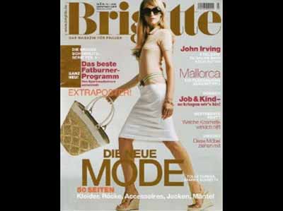 Brigitte 09/2008 Magazin Cover