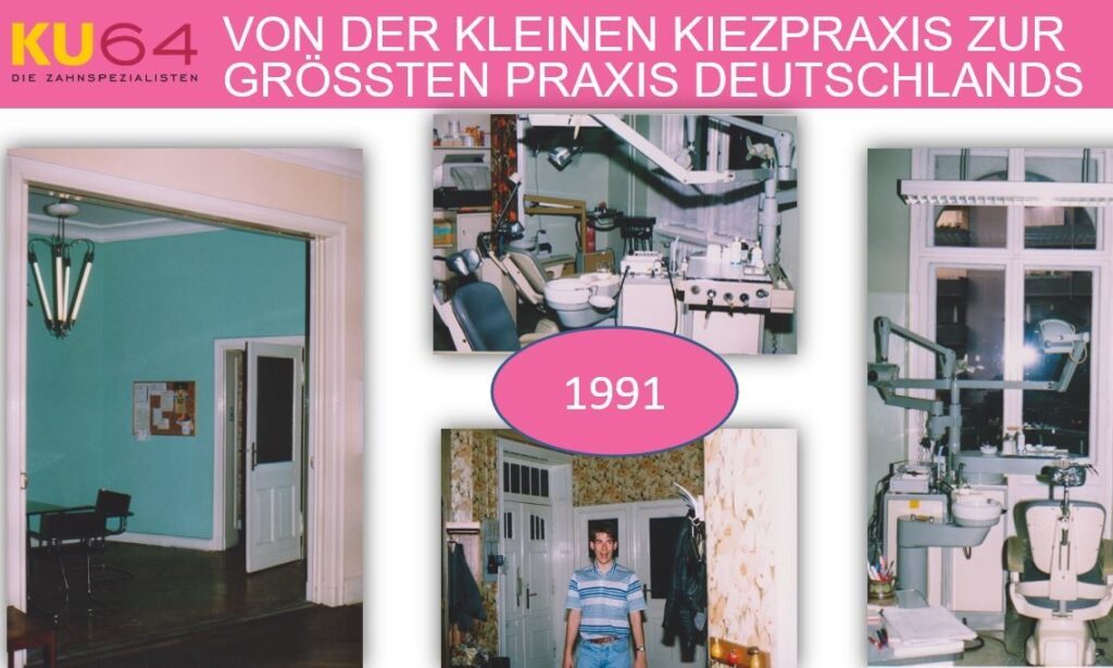 20 Jahre KU64, Bilder aus 1991 beim Start der kleinen Kiezpraxis